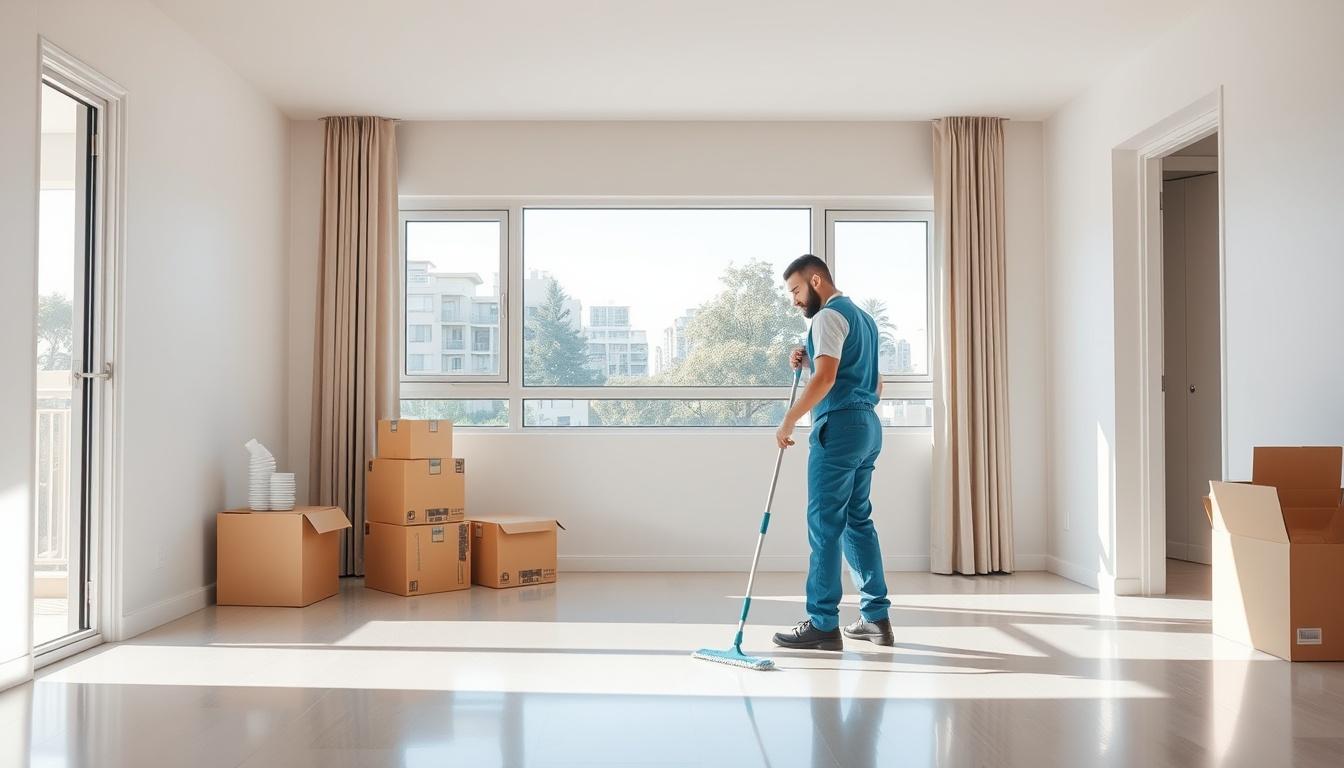 Cleaning for handover days